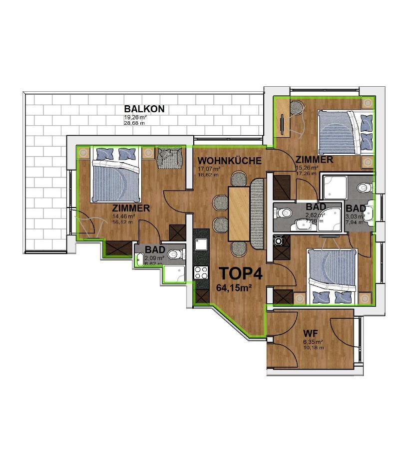 Appartements Bergwelt Ец Екстер'єр фото